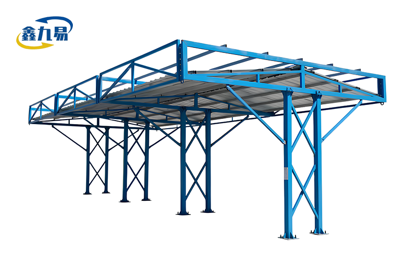 Central Double Column Processing Shed